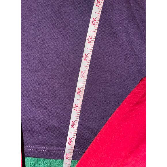 Vintage Lake Tahoe Shirt Harveys Tee Jerzees USA Purple 90s Graphic Large - Picture 8 of 12